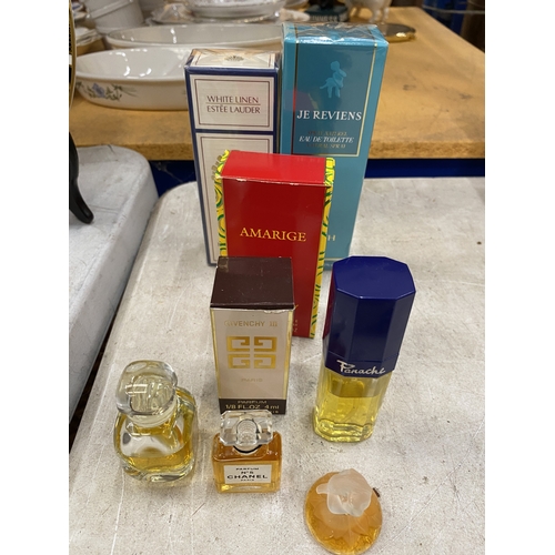 7 - A COLLECTION OF VINTAGE PERFUMES TO INCLUDE LALIQUE 1996 LIMITED EDITION TITLED 