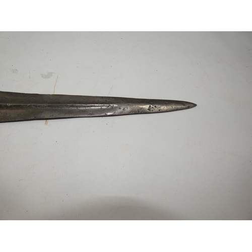 319 - A VINTAGE INDIAN KATAR 26CM BLADE LENGTH44CM