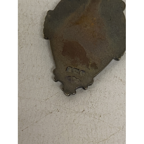 21 - A HALLMARKED BIRMINGHAM SILVER ODDFELLOWS MEDAL