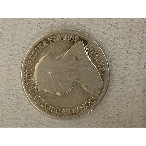 29 - AN 1899 VICTORIAN SILVER SHILLING