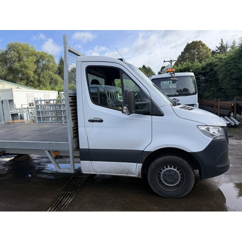 101 - A 2019 MERCEDES FLATBED PICKUP, REGISTRATION NUMBER DK19FPU, APPROX 156000 MILES, MOT UNTIL END OF F... 