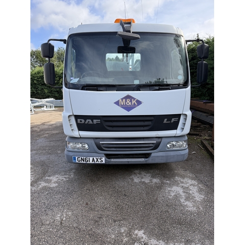 102 - A 2011 DAF LF 45.140 7.5T WAGON, REGISTRATION NO. GN61AXS, MOT UNTIL MAY 2027, WITH KEYS AND PAPERWO... 