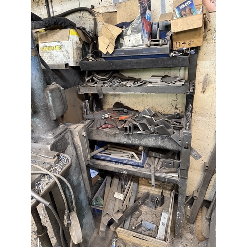 111 - A HEAVY DUTY UPRIGHT 3 PHASE POLLARD AND CO LTD CORONA METAL WORKING PILLAR DRILL WITH A LARGE SELEC... 