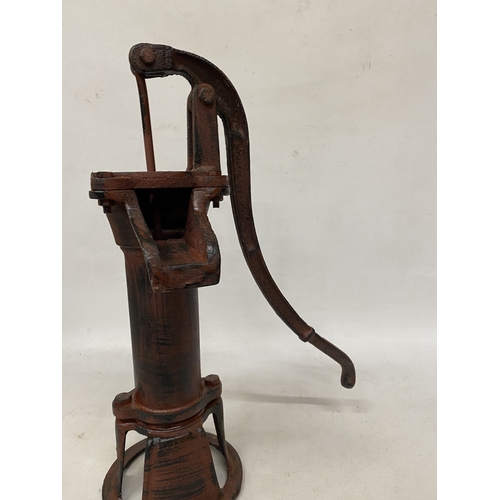 57 - A CAST GARDEN WATER PUMP