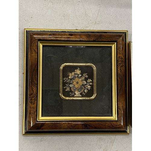 218 - TWO SMALL DECORATIVE FRAMES