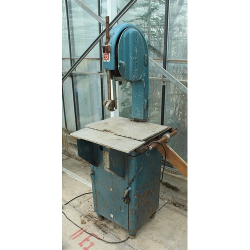 92 - A BIRO MODEL 22 SAW IN GOOD WORKING ORDER, REQUIRES BLADE  NO VAT
