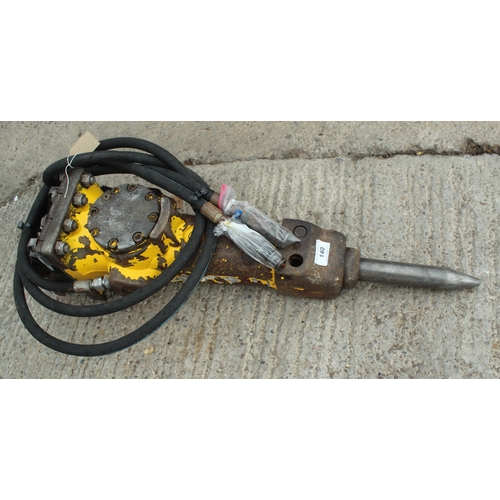 111 - AN ATCO COPCO SB102 MINI DIGGER BREAKER TO SUIT 1.5 TON MACHINE NO VAT