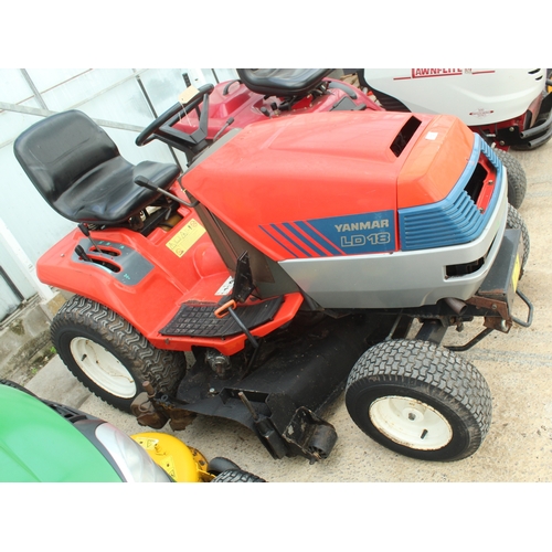 102 - A YANMAR LD18 DIESEL MOWER IN WORKING ORDER  NO VAT