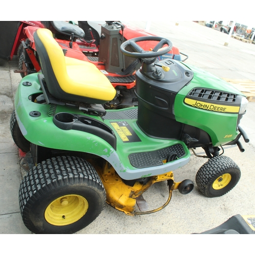 103 - A JOHN DEERE X125 MOWER NOT IN WORKING ORDER  NO VAT