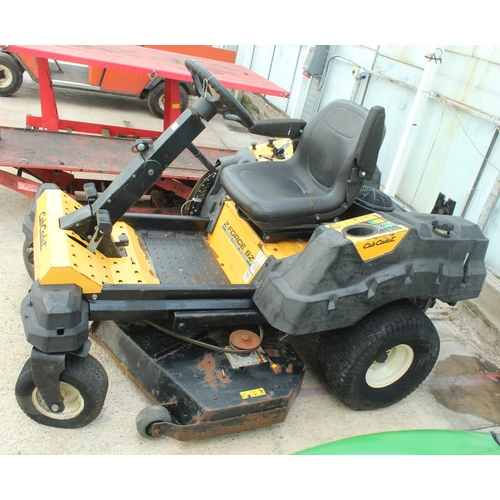 104 - A CUB CADET Z FORCE MOWER NOT IN WORKING ORDER  NO VAT