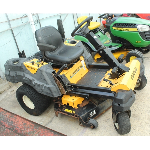 104 - A CUB CADET Z FORCE MOWER NOT IN WORKING ORDER  NO VAT