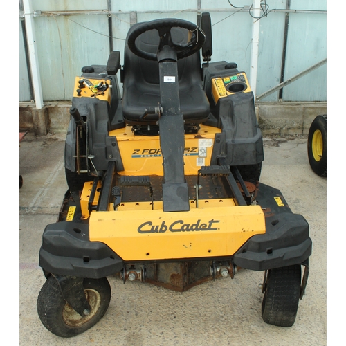 104 - A CUB CADET Z FORCE MOWER NOT IN WORKING ORDER  NO VAT