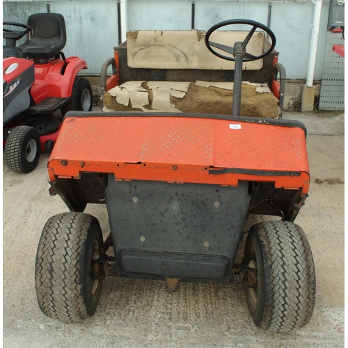109 - A JACOBSON GOLF BUGGY DRIVEN INTO THE SHED IN GOOD ORDER + VAT