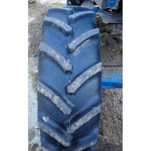 201 - 1983 FORD 7710 TRACTOR WITH LOG BOOK 4 WHEEL DRIVE Q CAB IT WAS RUNNING 4 WEEKS AGO BUT NOW HAS ENGI... 