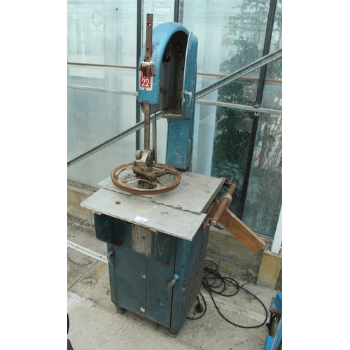 92 - A BIRO MODEL 22 SAW IN GOOD WORKING ORDER, REQUIRES BLADE  NO VAT