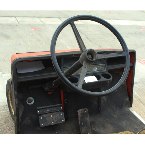 109 - A JACOBSON GOLF BUGGY DRIVEN INTO THE SHED IN GOOD ORDER + VAT
