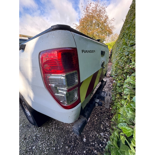 181 - A WHITE FORD RANGER EXTENDED CAD CY12KKZ FIRST REG 2012 MOT 12/01/27 APPROX 113300 MILES DIESEL 2.2 ... 