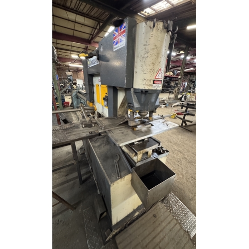 120 - A HACO KINGSLAND 3 PHASE, MULTI 80 METAL WORKING MACHINE, WITH PUNCHING, SHEARING, ANGLE CUTTING, SE... 