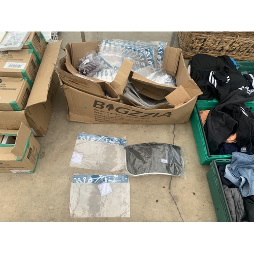 A BOX AS NEW FACE VISORS