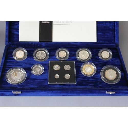 8 - A ROYAL MINT 2000 MILLENNIUM SILVER PROOF COLLECTION - THIRTEEN COIN SET, comprising £5, £2, £1, 50p... 