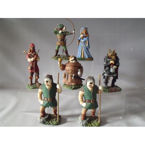 43 - SEVEN BOXED ROBERT HARROP LIMITED EDITION GREENWOOD COLLECTION DOGGIE PEOPLE FIGURES, comprising Rob... 