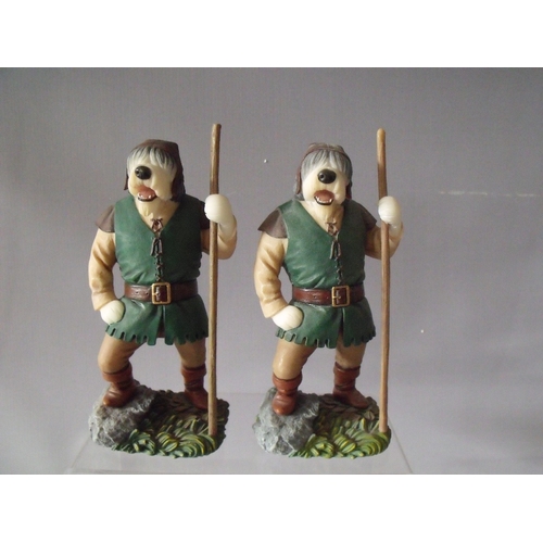 43 - SEVEN BOXED ROBERT HARROP LIMITED EDITION GREENWOOD COLLECTION DOGGIE PEOPLE FIGURES, comprising Rob... 