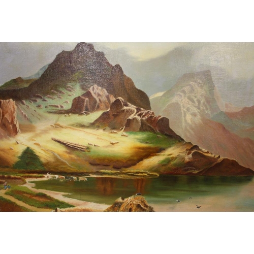 21 - A COLLECTION OF UNFRAMED OIL PAINTINGS TO INCLUDE PORTRAIT STUDIES, LANDSCAPES ETC - LARGEST 60.5 CM... 