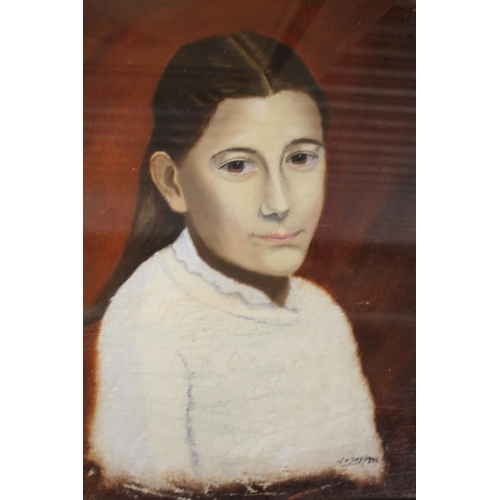 23 - FOUR ASSORTED OIL PAINTINGS TO INCLUDE PORTRAIT STUDIES, ALL SIGNED N K DAY