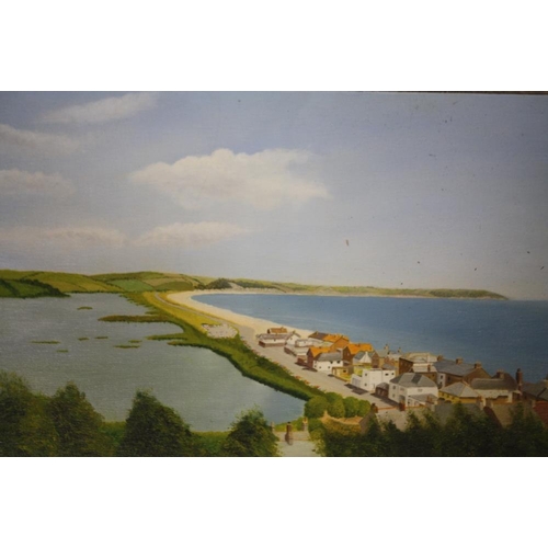 34 - A COLLECTION OF UNFRAMED OIL ON BOARD PAINTINGS OF HARBOUR SCENES, SOME SIGNED N K DAY
