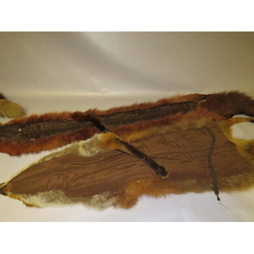 70 - FOUR VINTAGE FOX FUR STOLES