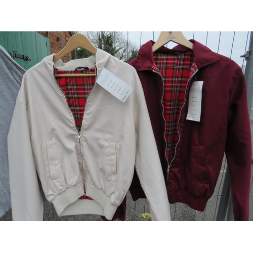 82 - FOUR GENT SHIRTS - Mulberry L, Robert Graham M, etc., together with two jumpers - Nicole Farhi L, Gi... 