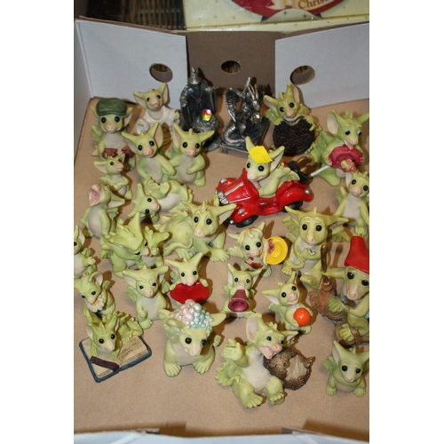 104 - A COLLECTION OF REAL MUSGRAVE CWSL POCKET DRAGON FIGURES ETC