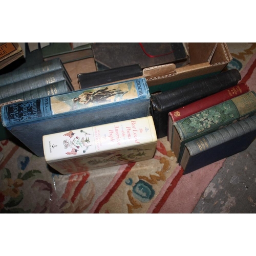 113 - THREE BOXES OF ASSORTED BOOKS