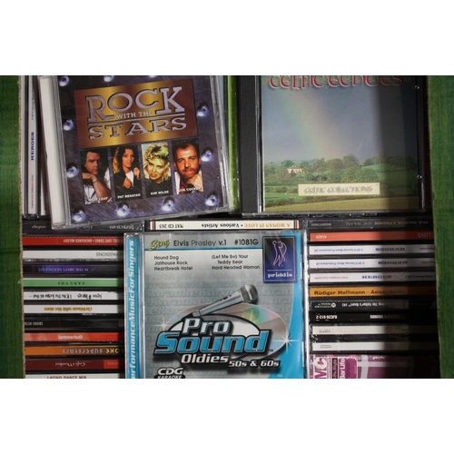 90 - TEN TRAYS OF CDS