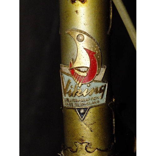 507 - A VIKING WORLD CHAMPIONSHIP EMPIRE GAMES BICYCLE FRAME A/F