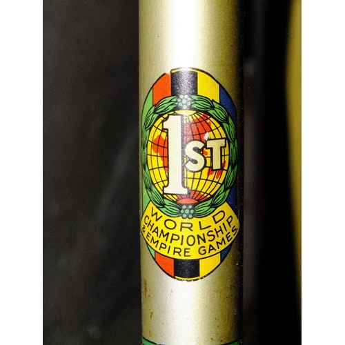 507 - A VIKING WORLD CHAMPIONSHIP EMPIRE GAMES BICYCLE FRAME A/F