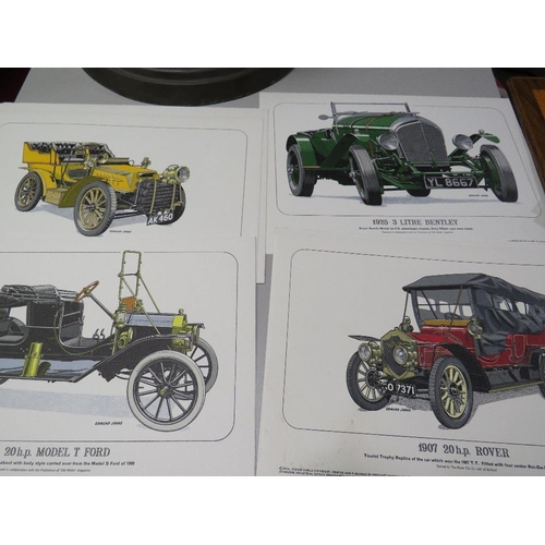 382 - A COLLECTION OF LATE 1960S EDMUND JOHNS LIMITED EDITION TRANSPORTATION THEMED PRINTS COMPRISING 11 C... 