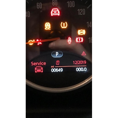 501 - A 2015 ORANGE / BLACK MINI COOPER 'DS65 URL' PETROL 1.5L AUTOMATIC, APPROX 600 MILES, MOT EXPIRED 22... 