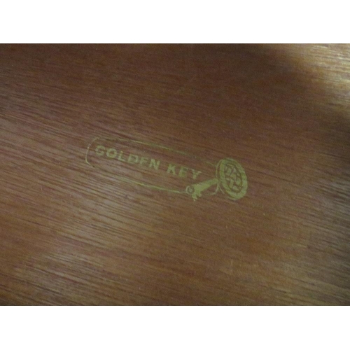 625 - A VINTAGE WALNUT DRESSING TABLE W-116 CM