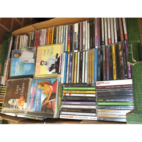 75 - EIGHT BOXES OF CDS