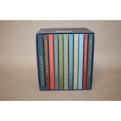 266 - A BOX SET OF FOLIO SOCIETY BEATRIX POTTER PETER RABBIT TALES