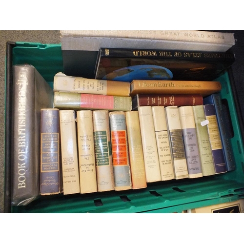 187 - THREE TRAYS OF VINTAGE BOOKS (PLASTIC TRAYS NOT INCLUDED)