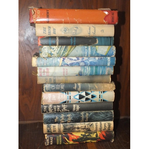 228 - A COLLECTION OF 1950S ERA BOOKS TO INCLUDE ROBIN HOOD, NANCY WAKE, AGATHA CHRISTIE'S 'ORDEAL BY INNO... 