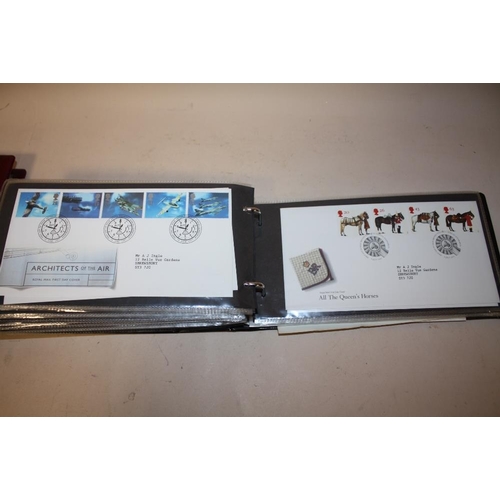 396 - TWO ALBUMS OF FIRST DAY COVERS