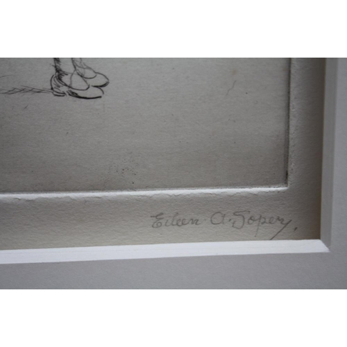 36 - EILEEN ALICE SOPER (1905-1990) 'A Fairy Posy' inscribed, signed in pencil, lower right, etching on p... 