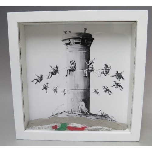 42 - BANKSY (BRITISH 1974-). 'Walled Off Hotel Box Set'  mixed media, lithograph in colours on paper with... 