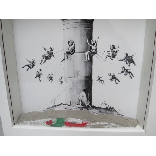 42 - BANKSY (BRITISH 1974-). 'Walled Off Hotel Box Set'  mixed media, lithograph in colours on paper with... 