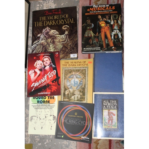 167 - A COLLECTION OF VINTAGE AND MODERN BOOKS TO INCLUDE MRS BEETONS COOKERY BOOKS, BRIAN FROUD 'THE WORL... 