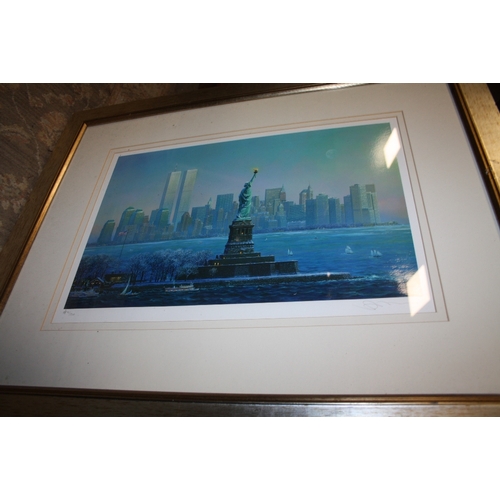 20 - A COLLECTION OF SIGNED LIMITED EDITION PRINTS, ONE ENTITLED 'NUDO' SIGNED AUTOLA TOGETHER WITH A FRA... 