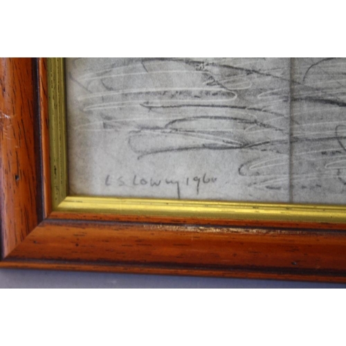 29 - AFTER LAURENCE STEPHEN LOWRY (1887-1976). Coastal scene with steamship at Seabourne, bears signature... 